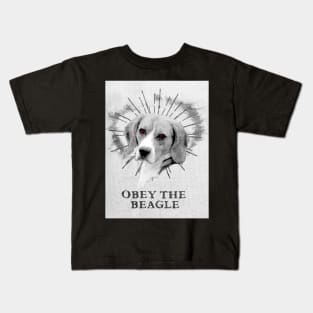 Obey The Beagle Kids T-Shirt